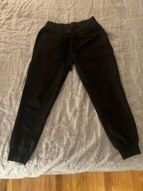 Black Mandala Women's jogger scrubs extra small